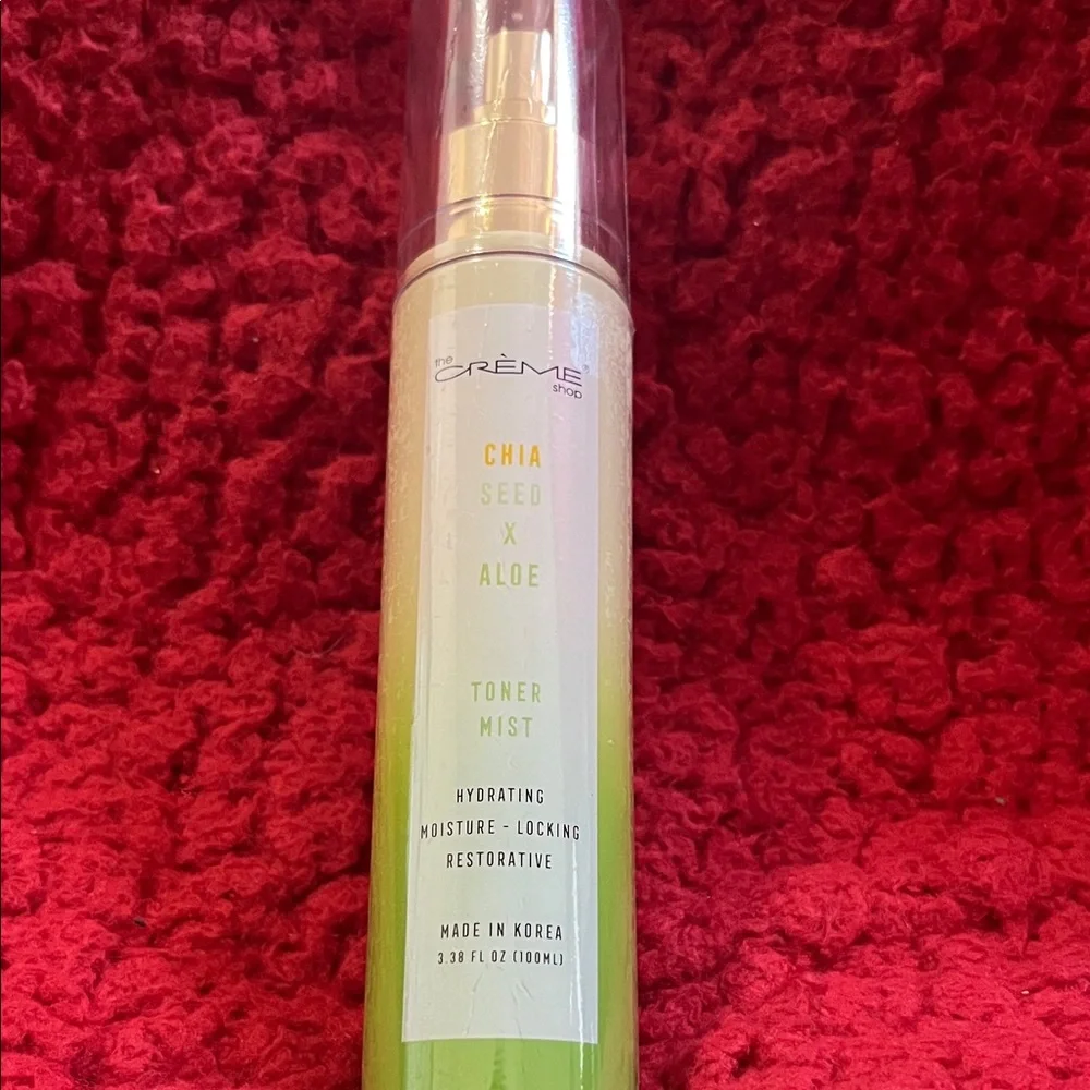 Crème Chia Seed & Aloe Toner Mist - Green